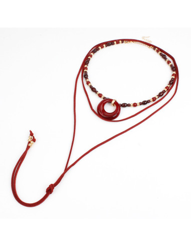 Set de Collares Gamuza y Lenga