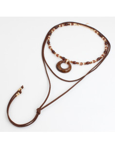 Set de Collares Gamuza y Lenga