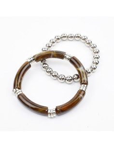 Set X2 Pulseras Elásticas