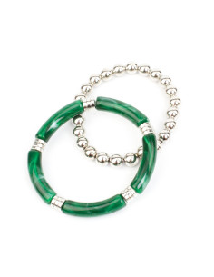 Set X2 Pulseras Elásticas