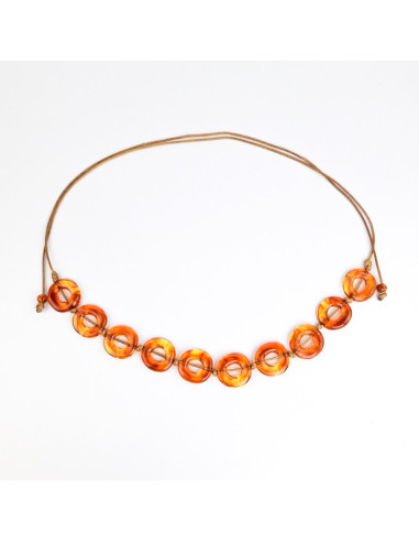 Cinturón de Cordón y Acrílico