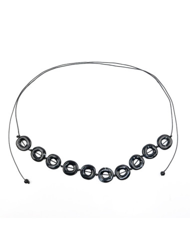 Cinturón de Cordón y Acrílico