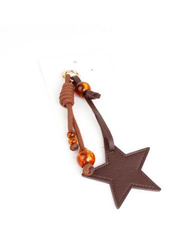 Llavero & Bag Charm de Cordón y Acrílico