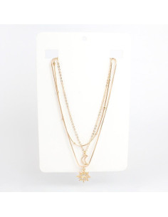 Collar de Cadenas y Dijes