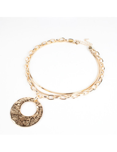 Collar de Cadenas y dije Orgánico