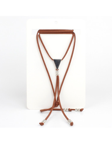 Collar de Gamuza Corbatero