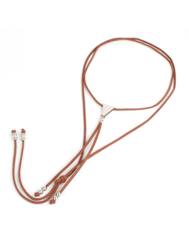 Collar de Gamuza Corbatero