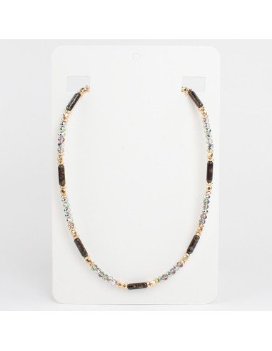 Collar Flexible de Roca de Cristal