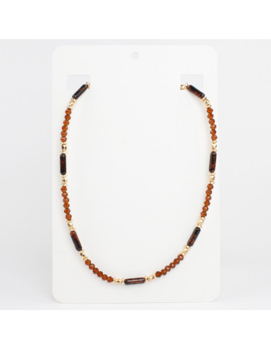 Collar Flexible de Roca de Cristal