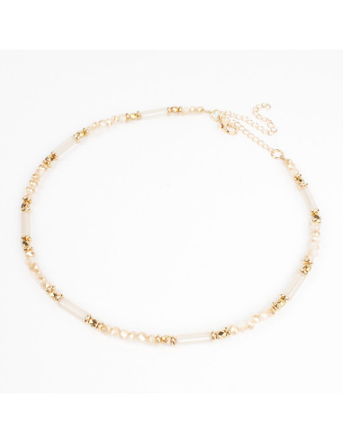 Collar Flexible de Roca de Cristal