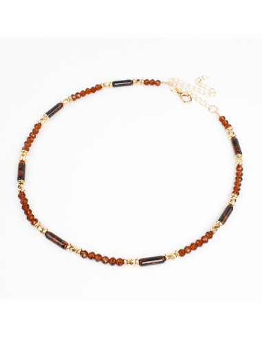 Collar Flexible de Roca de Cristal