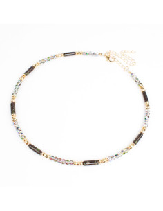 Collar Flexible de Roca de Cristal