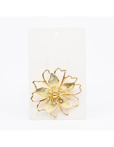 Prendedor Flor Gold | Infinita Moda