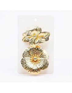 Prendedor Flor Gold | Infinita Moda