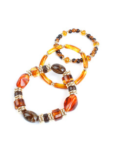 Set X3 Pulseras Elásticas