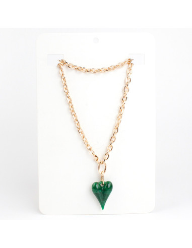 Collar Cadena y Dije Resina