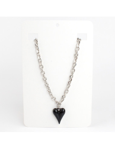 Collar Cadena y Dije Resina