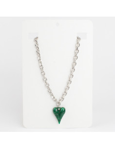 Collar Cadena y Dije Resina