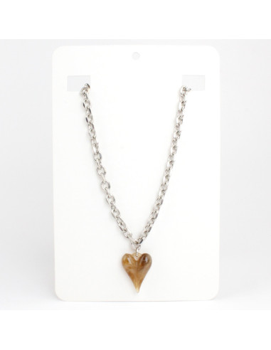 Collar Cadena y Dije Resina