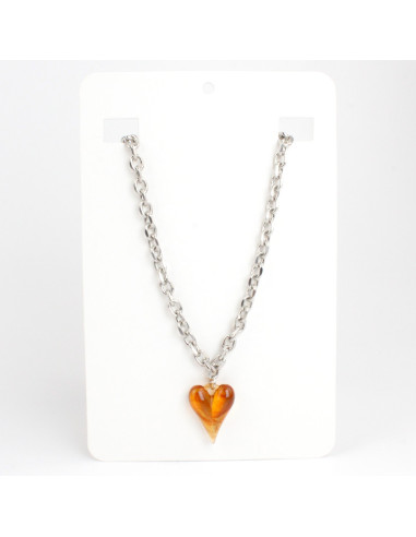 Collar Cadena y Dije Resina