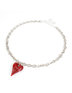 Collar Cadena y Dije Resina