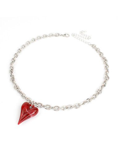 Collar Cadena y Dije Resina