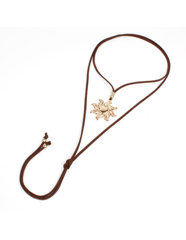 Collar de Gamuza Boho | INFINITA MODA