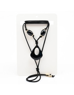 Collar Corbatero de Gamuza | Infinita Moda