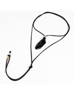 Collar Corbatero de Gamuza