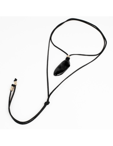 Collar Corbatero de Gamuza