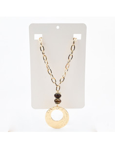 Collar Cadena y Acrílico | Infinita