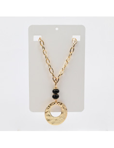 Collar Cadena y Acrílico | Infinita