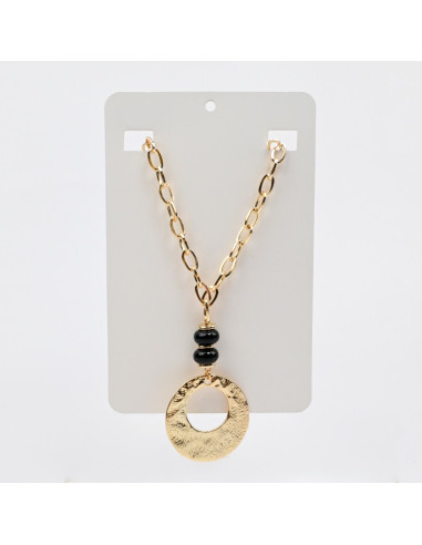 Collar Cadena y Acrílico | Infinita