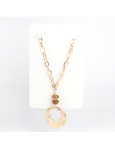 Collar Cadena y Acrílico | Infinita