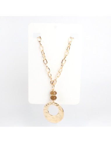 Collar Cadena y Acrílico | Infinita