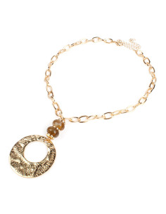 Collar Cadena y Acrílico | Infinita