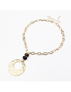 Collar Cadena y Acrílico | Infinita