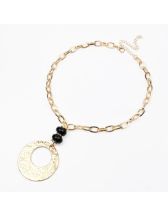 Collar Cadena y Acrílico | Infinita