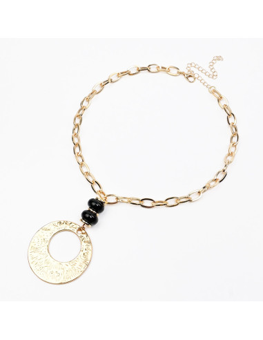 Collar Cadena y Acrílico | Infinita