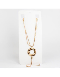 Collar de Cadena y Dije Orgánico