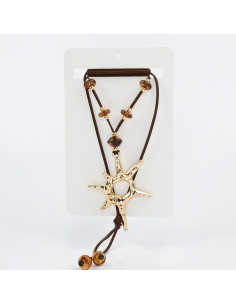 Collar de Gamuza Boho | Infinita Moda