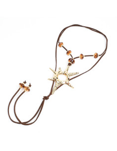 Collar de Gamuza Boho | Infinita Moda