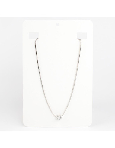 Collar de Cadena y Strass | Infinita Moda