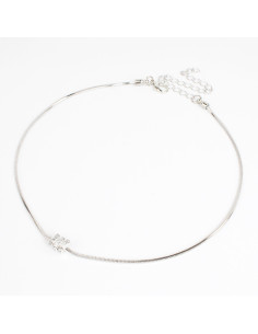 Collar de Cadena y Strass | Infinita Moda