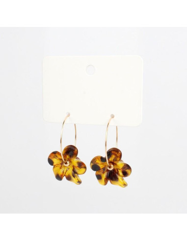 Aro Acrílico Flor | Infinita Moda