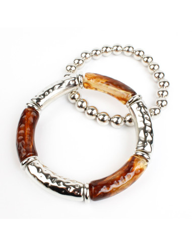 Set de Dos Pulseras | Infinita Moda