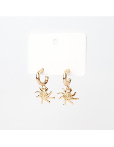 Aro Sol Dorado | Infinita Moda