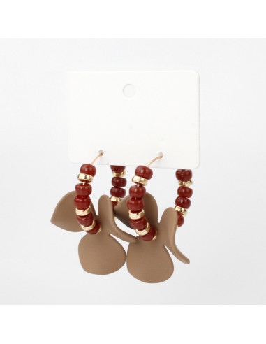 Aro Acrílico Flor | Infinita Moda