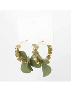 Aro Acrílico Flor | Infinita Moda