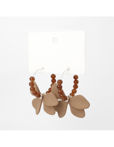 Aro Acrílico Flor | Infinita Moda